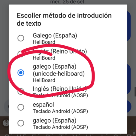 imaxe da emerxente para elixir teclado