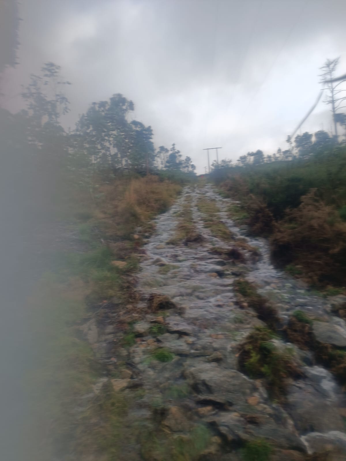 os camiños eran ríos