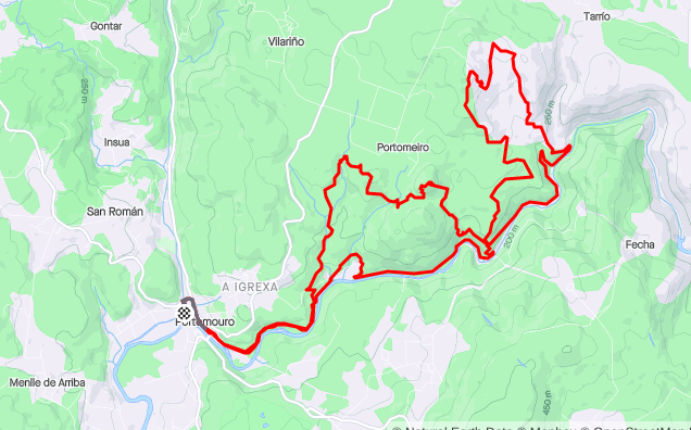 mapa da ruta